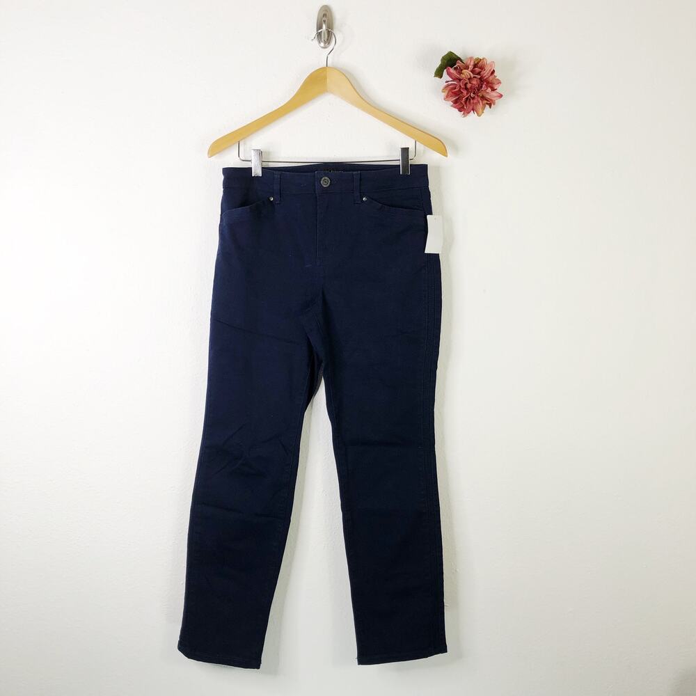 SUSAN GRAVER Straight Stretch Jeans